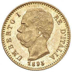 Savoy Coins - Umberto I (1878-1900) 20 Lire 1893 - Nomisma ...