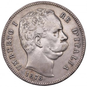 Savoy Coins - Umberto I (1878-1900) 5 Lire 1878 - Nomisma 9...