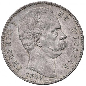 Savoy Coins - Umberto I (1878-1900) 5 Lire 1879 - Nomisma 9...