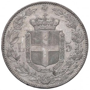 Savoy Coins - Umberto I (1878-1900) 5 Lire 1879 - Nomisma 9...