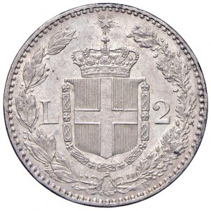 Savoy Coins - Umberto I (1878-1900) 2 Lire 1885 - Nomisma 9...