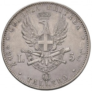 Savoy Coins - Umberto I (1878-1900) Eritrea - Tallero 1891 ...