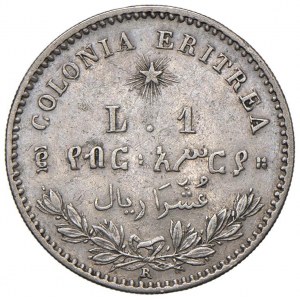 Savoy Coins - Umberto I (1878-1900) Eritrea - Lira 1890 - N...