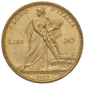 Savoy Coins - Victor Emmanuel III (1900-1946) 50 Lire 191...