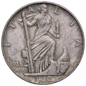 Savoy Coins - Victor Emmanuel III (1900-1946) 10 Lire 193...