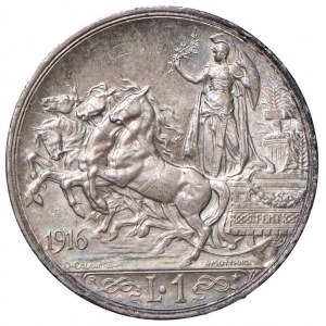 Savoy Coins - Vittorio Emanuele III (1900-1946) Lira 1916 -...