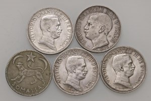 Savoy Coins - Victor Emmanuel III (1900-1946) Lot of qu...