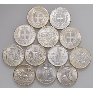 Savoy Coins - Lotto di dodici riproduzioni di scudi (FAKES)...