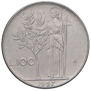Italian Republic - Italian Republic - 100 Lire 1957 - AC...