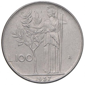 Italian Republic - Italian Republic - 100 Lire 1957 - AC...