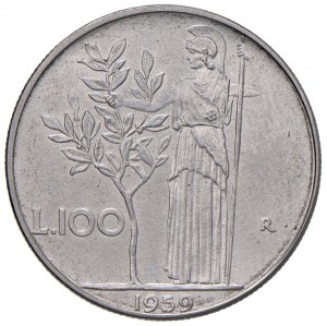 Italian Republic - Italian Republic - 100 Lire 1959 - AC...