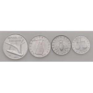 Talianska republika - 10, 5, 2 a líry 1953 - ...