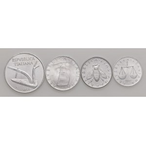 Talianska republika - 10, 5, 2 a líry 1954 - ...