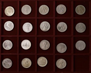 Italian Republic - Italian Republic - Lot of 19 coins of 5...