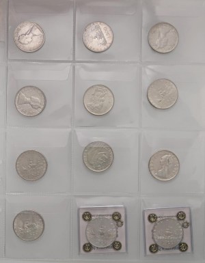 Italian Republic - Italian Republic - Lot of 12 coins of 5...