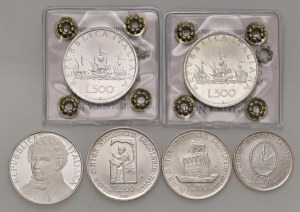 Italian Republic - Italian Republic - Lot of 2 coins of 50...