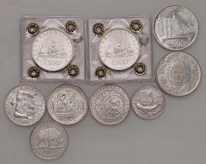 Italian Republic - Italian Republic - Lot of 2 coins of 50...