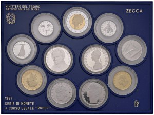 Italian Republic - Italian Republic - Divisional 1987 in ver...