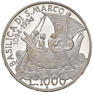 Italian Republic - Italian Republic - 1,000 lira 1994 Year Ma...