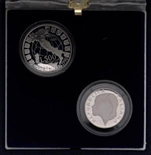 Italian Republic - Italian Republic - World Cup diptych of Cal...