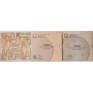 Italian Republic - Repubblica italiana - 10 Euro Mantegna, Pace ...