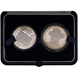 Italian Republic - Repubblica italiana 10 e 5 Euro 2004 Puccini ...