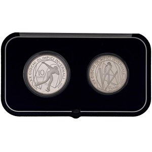 Italian Republic - Repubblica italiana 10 e 5 Euro 2005 Giochi O...
