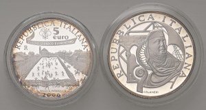 Italian Republic - Italian Republic 10 Euro 2004 Genoa capit...