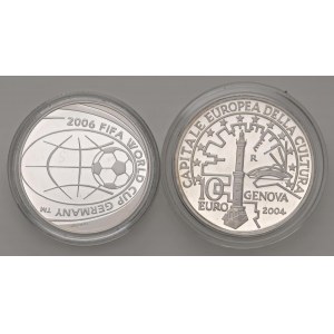 Italian Republic - Repubblica italiana 10 Euro 2004 Genova capit...