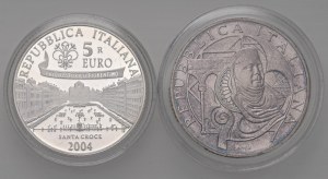 Italian Republic - Italian Republic 10 Euro 2004 Genoa capital...
