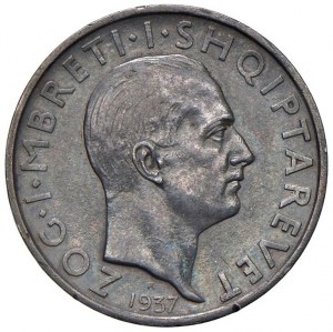 Foreign coins - ALBANIA Zogu (1925-1939) Franga 1937 - Nomism...