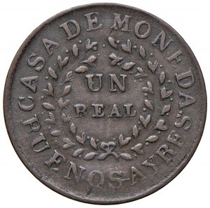 Foreign coins - ARGENTINA Buenos Aires - Real 1840 - KM 7 CU ...