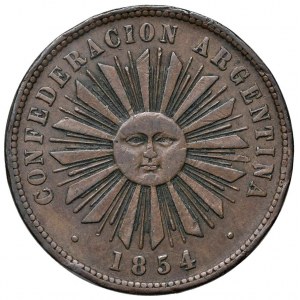 Foreign coins - ARGENTINA Confederacion - 4 Centavos, 1854 - ...