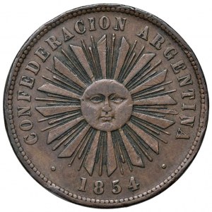 Foreign coins - ARGENTINA Confederacion - 4 Centavos, 1854 - ...