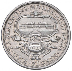 Foreign coins - AUSTRALIA George V (1910-1936) Florin 1927 -...