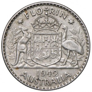 Foreign coins - AUSTRALIA Giorgio VI (1936-1952) Florin 1942 ...