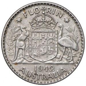 Foreign coins - AUSTRALIA George VI (1936-1952) Florin 1942 ...