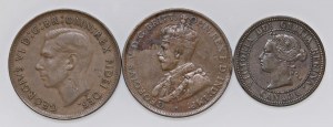 Foreign coins - AUSTRALIA Lot of three CU coins as per f...