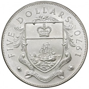 Foreign coins - BAHAMAS Elizabeth II (1952-2022) 5 Dollars 1...