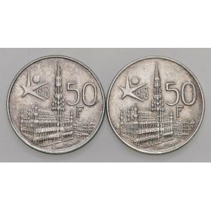 Foreign coins - BELGIO Baudouin I (1951-1993) 50 Franchi 1958...