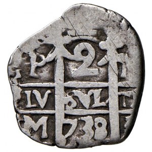 Foreign coins - BOLIVIA Filippo V (1700-1746) Potosí - 2 Real...