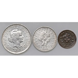 Foreign coins - BRAZIL 1,000 and 500 Reis 1913 - AG (g 10.00 +...
