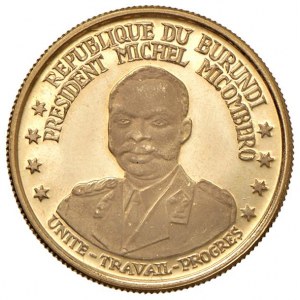 Foreign coins - BURUNDI 10 Franchi 1967 - KM 11 AU (g 3,22)...