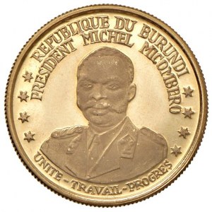 Foreign coins - BURUNDI 10 Francs 1967 - KM 11 AU (g 3.22)...