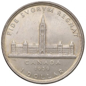 Foreign coins - CANADA Giorgio VI (1936-1952) Dollaro 1939 - ...