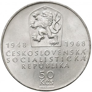 Foreign coins - CECCOSLOVACCHIA 50 Korun 1968 - KM 65 AG (g 2...
