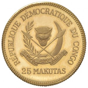 Foreign coins - CONGO Democratic Republic (1964-1971) 25 M...