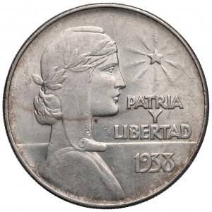 Foreign coins - CUBA Weight 1938 - KM 22 AG (g 26.69)...