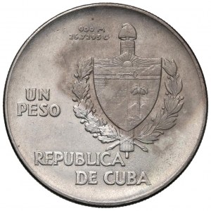Foreign coins - CUBA Weight 1938 - KM 22 AG (g 26.69)...