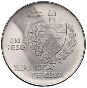 Foreign coins - CUBA Weight 1939 - KM 22 AG (g 26.74)...